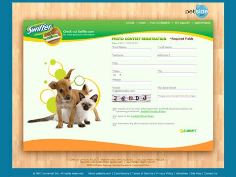 Contest Registration